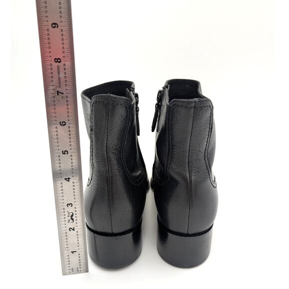 Cole Haan Naia Pointed Toe Block Heel Booties Women's Black Size US8B EU39 - Picture 4 of 12